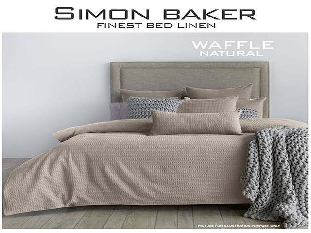 WAFFLE WEAVE NATURAL